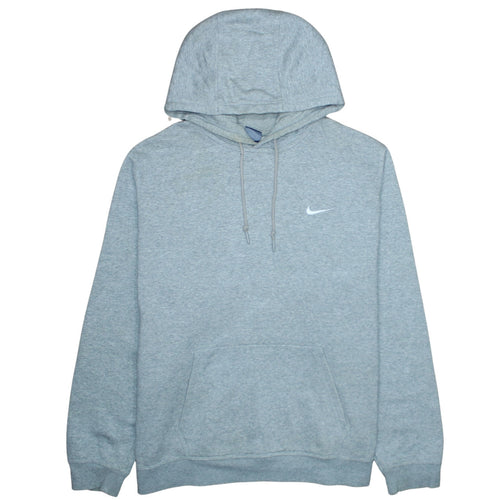 Nike Men’s Grey 2XL Pullover Hoodie Fleece Sweatshirt