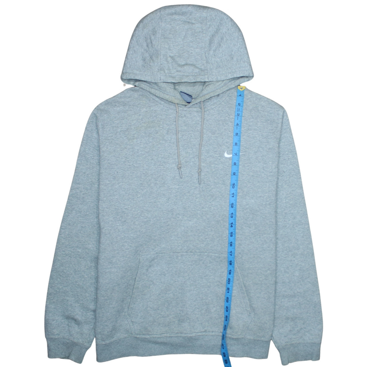 Nike Men’s Grey 2XL Pullover Hoodie Fleece Sweatshirt