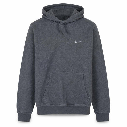 Nike Men’s Grey Pullover Hoodie XL Regular Fit Sports Fleece