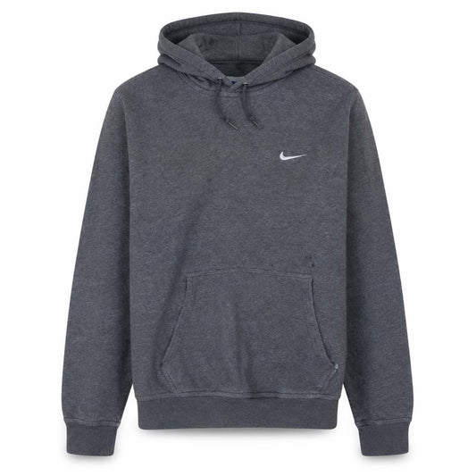 Front view of Nike Men’s Grey Pullover Hoodie XL Regular Fit Sports Fleece