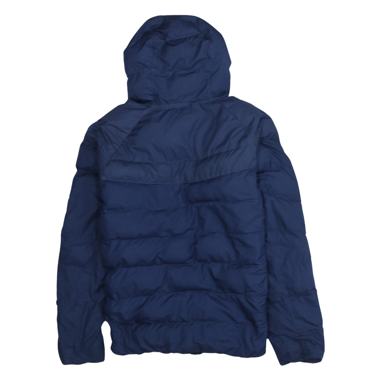 Nike Boys Blue XL Hooded Puffer Jacket Winter Zip Coat