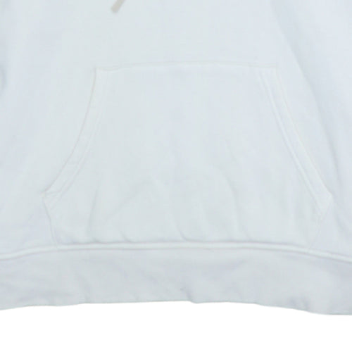 Adidas Women Ivory Hoodie Size 10 Pullover Cotton Classic Fit
