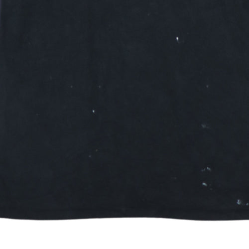Puma Men's Black XL 1/4 Zip Fleece Sweatshirt Pullover