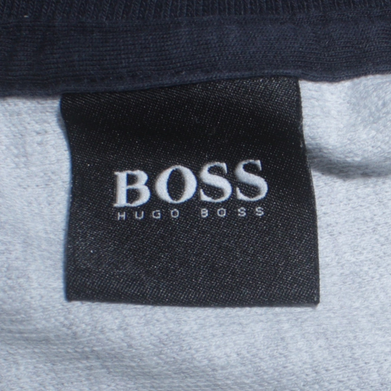 Hugo Boss Men's Grey Logo Pullover Sweatshirt M Regular Fit