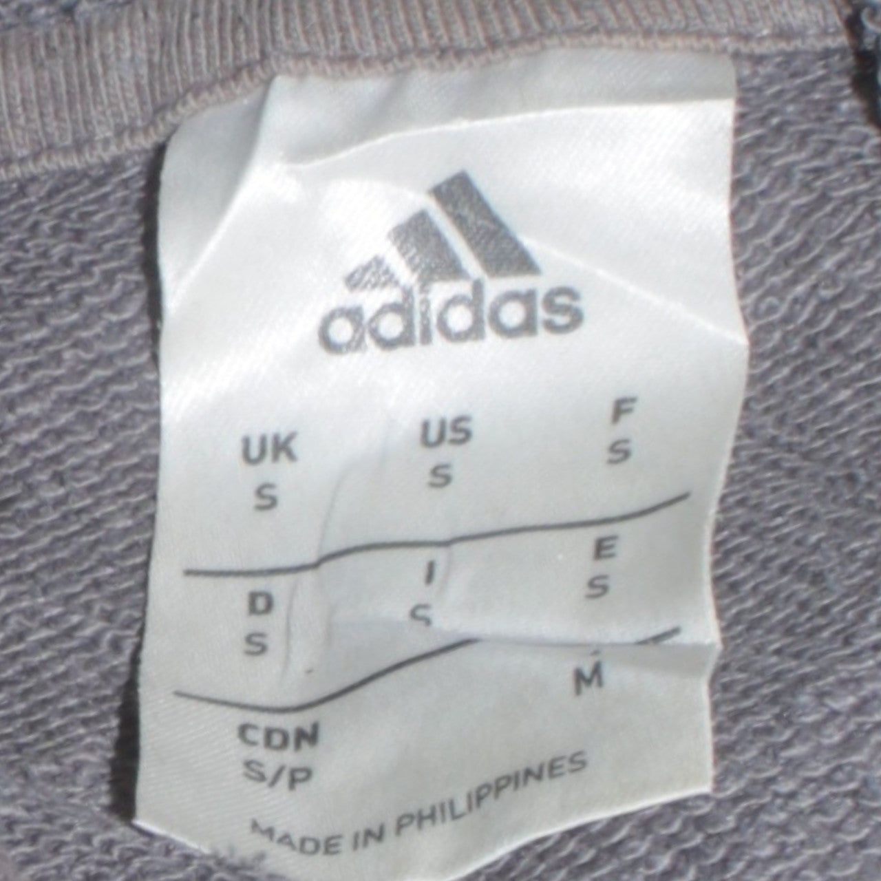 Adidas Mens Grey Chelsea FC Pullover Hoodie Small Regular Fit