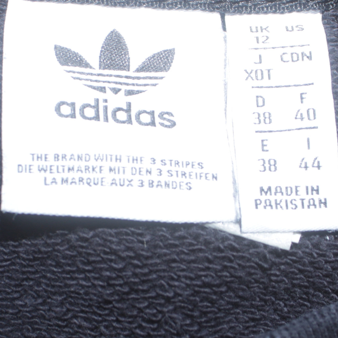Adidas Women Black Size 12 Crew Neck Pullover Sweatshirt