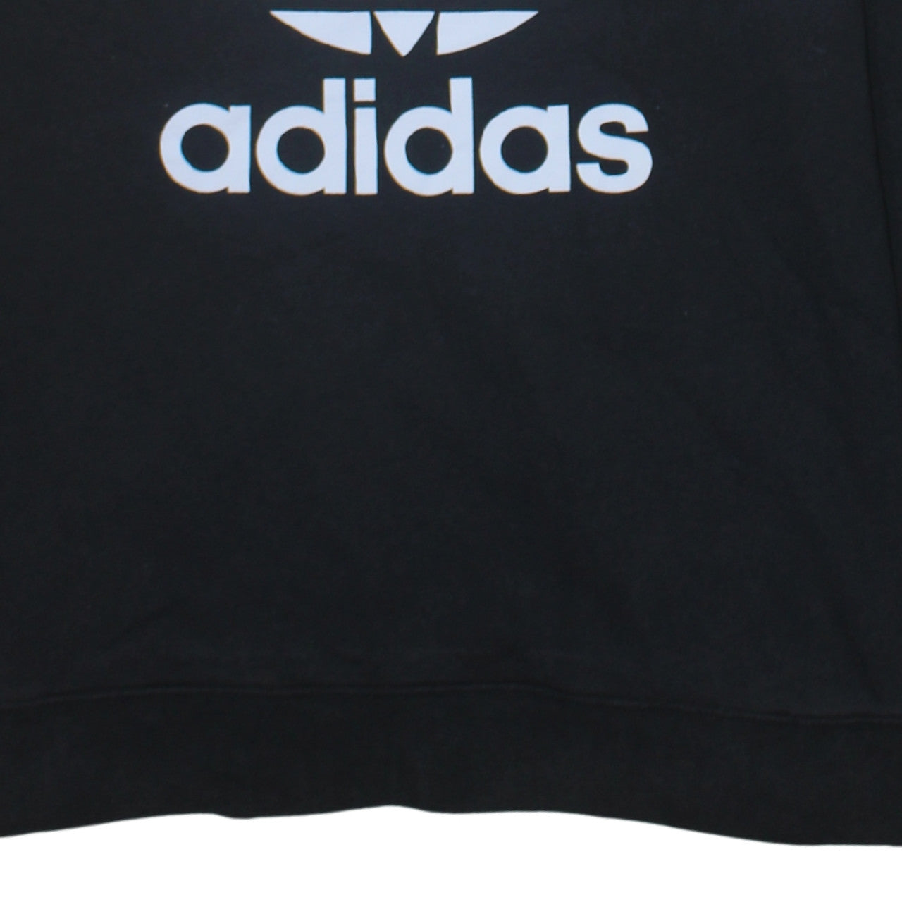 Adidas Women Black Size 12 Crew Neck Pullover Sweatshirt