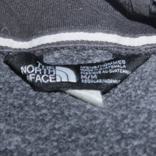 The North Face Men Grey M Pullover Hoodie Regular Fit Fleece