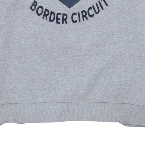 U.S. Polo Assn. Men's Grey Crew Neck Sweatshirt Size S Regular Fit
