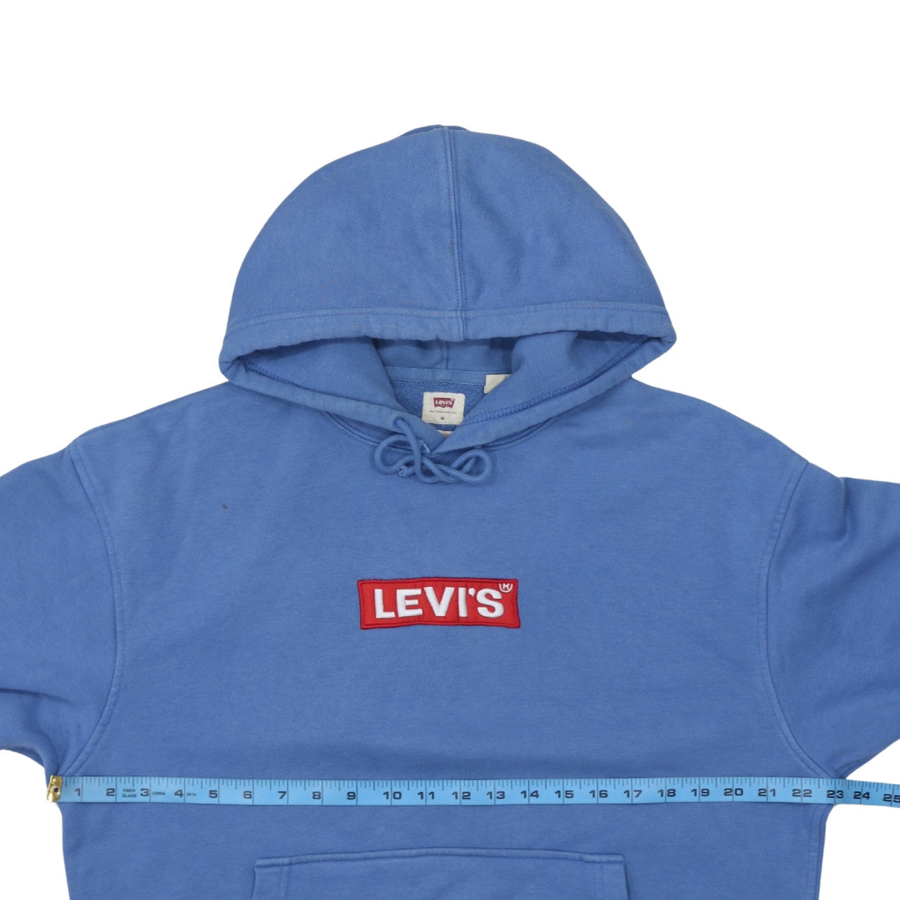 Levi's Men's Blue Relaxed Fit Pullover Hoodie Size M