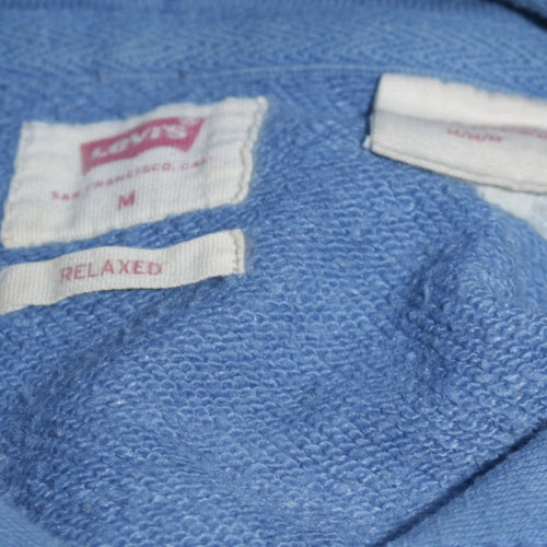 Levi's Men's Blue Relaxed Fit Pullover Hoodie Size M