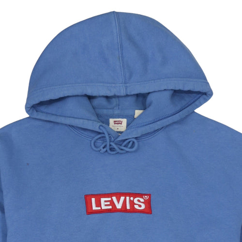 Levi's Men's Blue Relaxed Fit Pullover Hoodie Size M