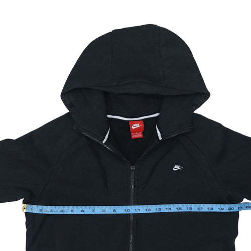 Nike Men's Black Full Zip Hoodie Size M Fleece Sportswear