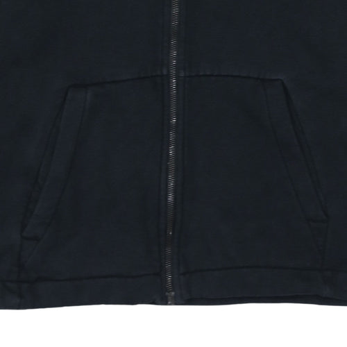 Nike Men's Black Full Zip Hoodie Size M Fleece Sportswear