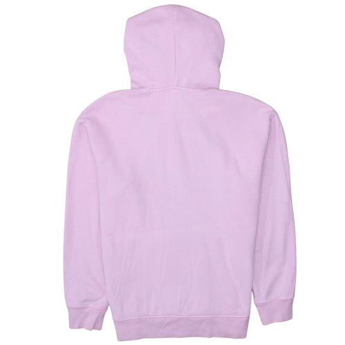 Levi's Womens Pink Pullover Hoodie Logo Print Size S Casual