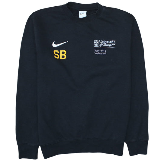 Nike Women's Black University of Glasgow Volleyball Sweatshirt M