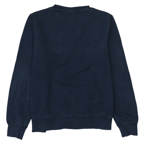 Ellesse Womens Navy Blue Crew Neck Pullover Sweatshirt UK 10