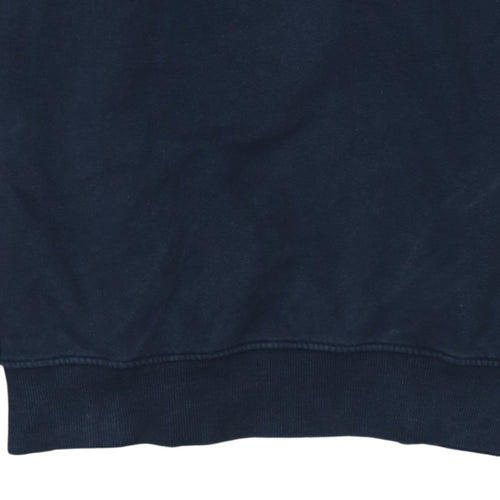 Ellesse Womens Navy Blue Crew Neck Pullover Sweatshirt UK 10