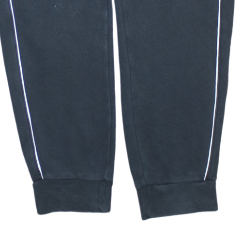 Adidas Boys Black Jogger Sweatpants 15-16 Years Elastic Waist Fleece
