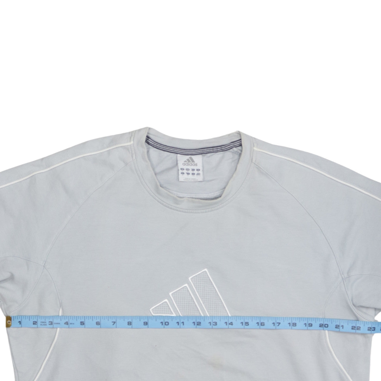 Adidas Men Grey XL Pullover Crew Neck Sweatshirt Sports Style