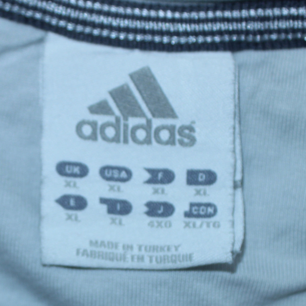 Adidas Men Grey XL Pullover Crew Neck Sweatshirt Sports Style