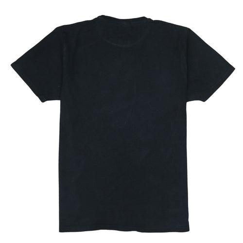 Ellesse Men's Black Cotton Crew Neck Short Sleeve T-Shirt Size L