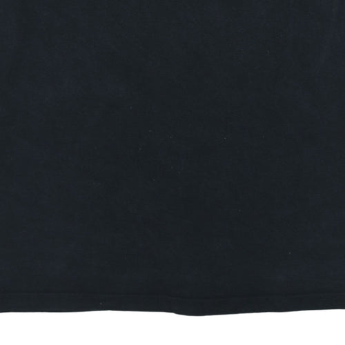 Ellesse Men's Black Cotton Crew Neck Short Sleeve T-Shirt Size L