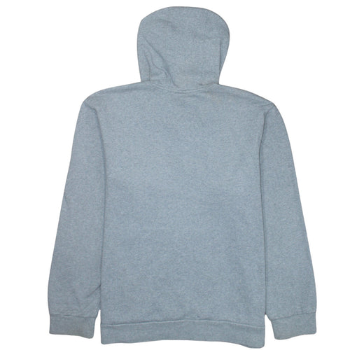 adidas Mens Grey Bulls Pullover Hoodie XL Basketball Fleece
