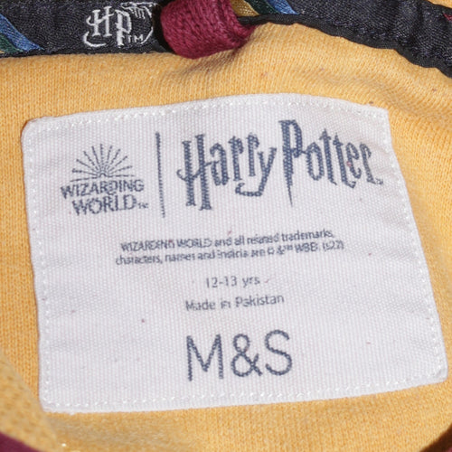 Marks and Spencer Boys Burgundy Gryffindor Pullover Hoodie 12-13 Years