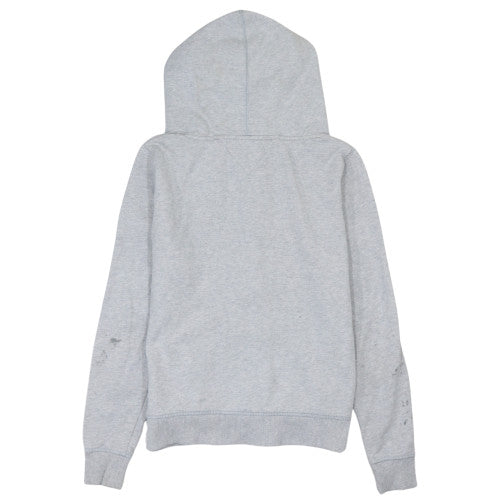 Hilfiger Denim Mens Grey Full Zip Hoodie Size L