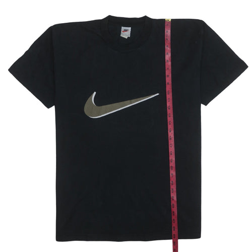 Nike Men's Black Large Classic Crew Neck Short Sleeve T-Shirt