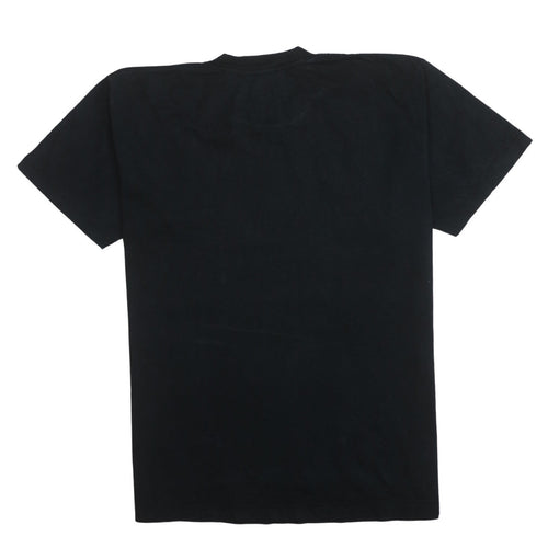 Nike Men's Black Large Classic Crew Neck Short Sleeve T-Shirt