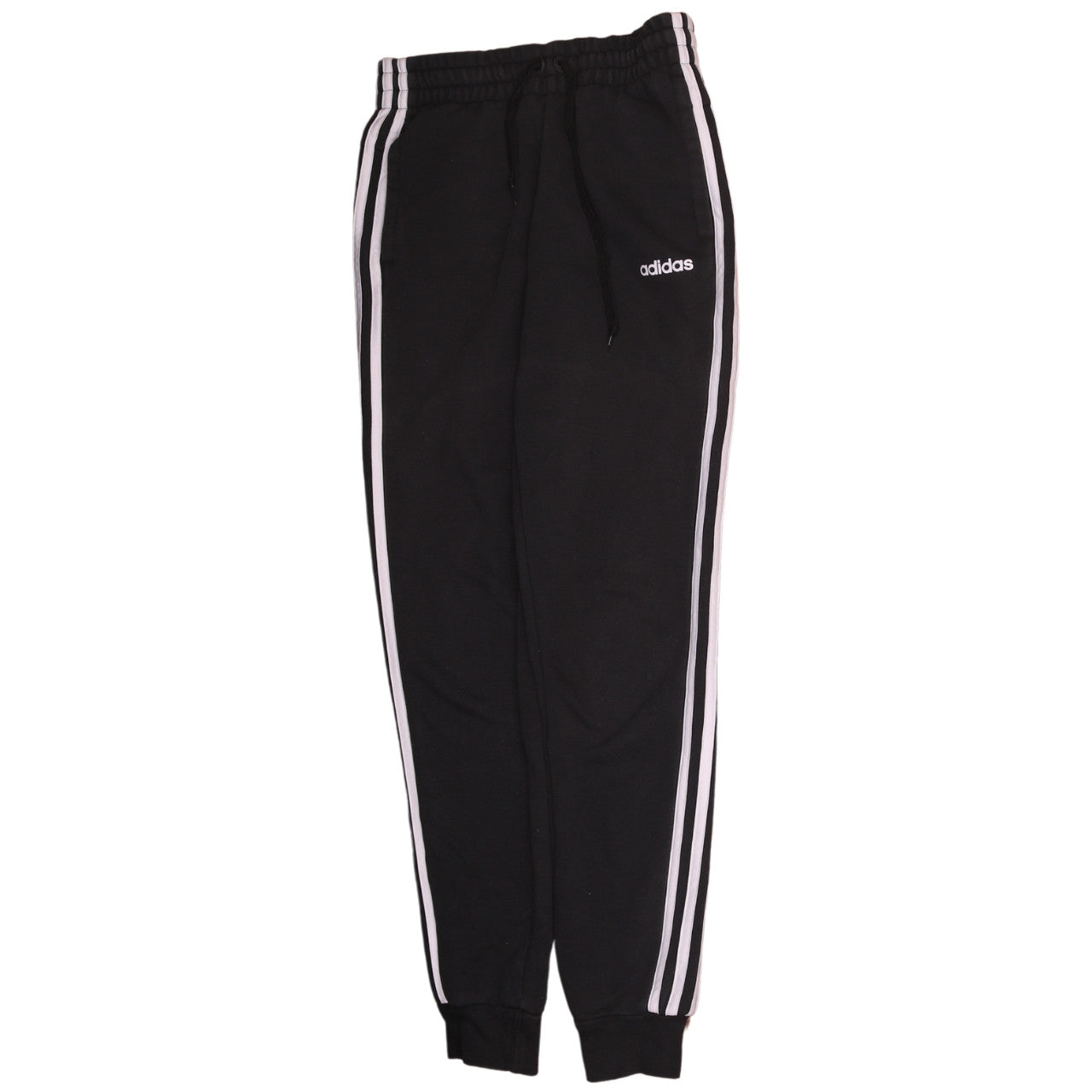 Adidas Womens Black XS Jogger Trousers Elastic Waist Comfort Fit
