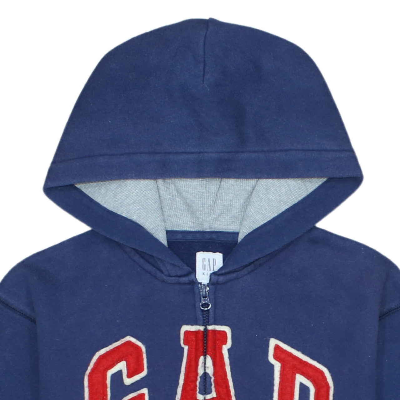 GAP Kids Boys Navy Blue Full Zip Hoodie Sweatshirt Size 14-16 XXL
