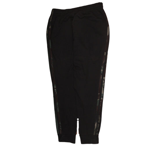 Adidas Womens Black Jogger Trousers M Elastic Waist Fleece Sports Pants