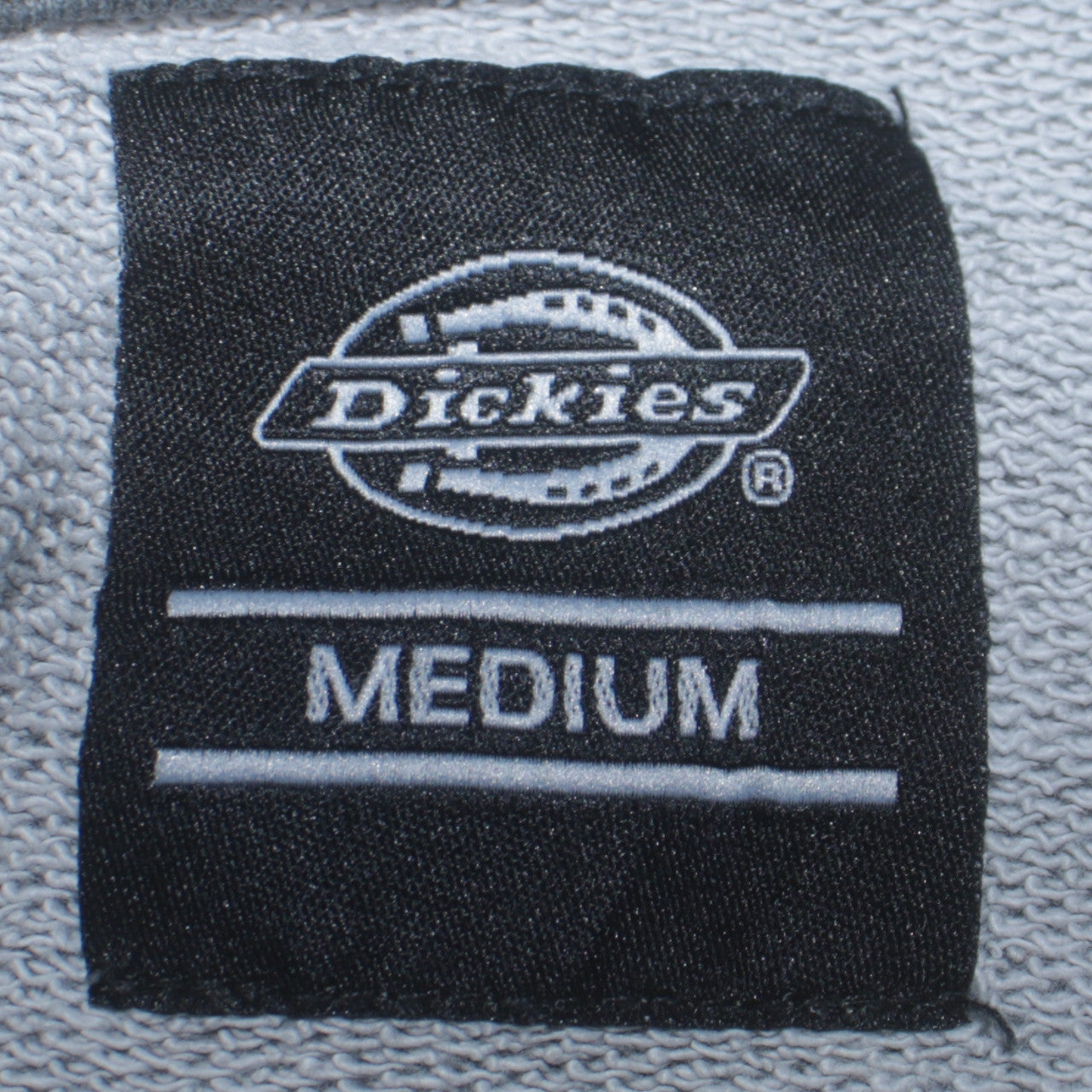 Dickies Men's Grey Logo Pullover Sweatshirt Medium