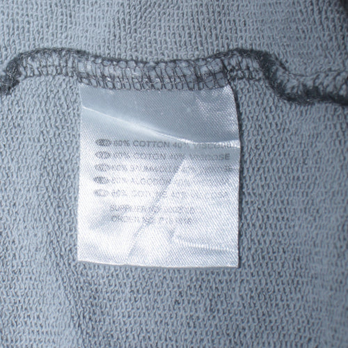Dickies Men's Grey Logo Pullover Sweatshirt Medium