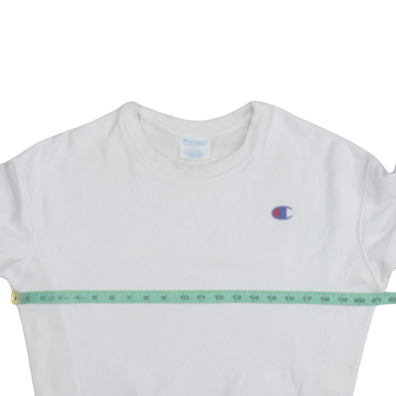 Champion Women's White Reverse Weave Sweatshirt Size S Crew Neck