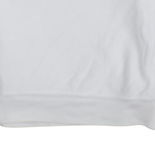Champion Women's White Reverse Weave Sweatshirt Size S Crew Neck