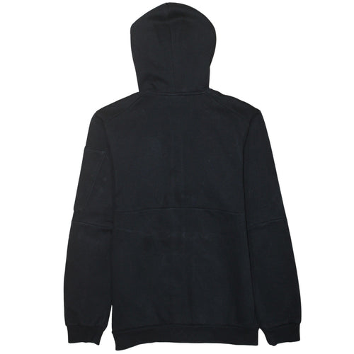Adidas Men’s Black Full Zip Hoodie Size S Fleece Hooded Sweatshirt
