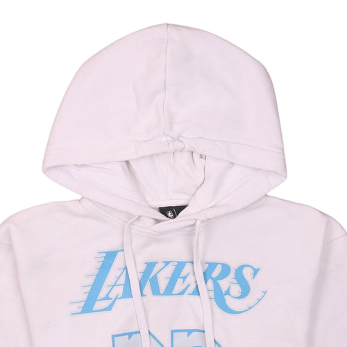 Nike NBA Lakers LeBron James 23 White Men's Pullover Hoodie S