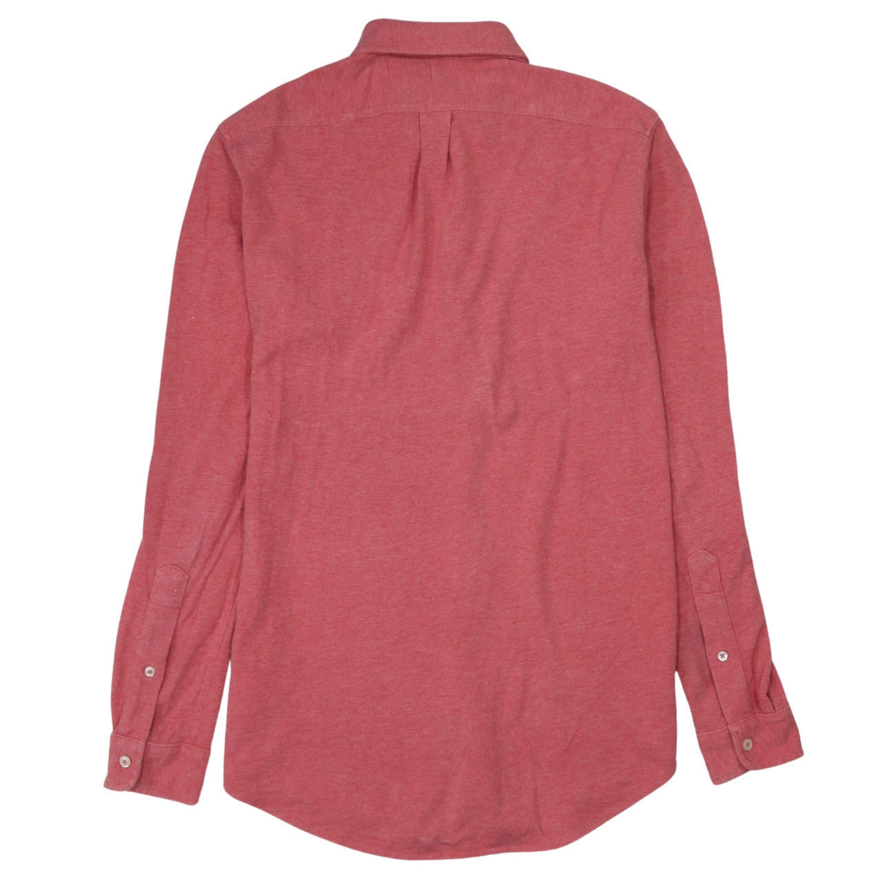 Ralph Lauren Men's Red Cotton Button-Down Shirt Size S Regular Fit