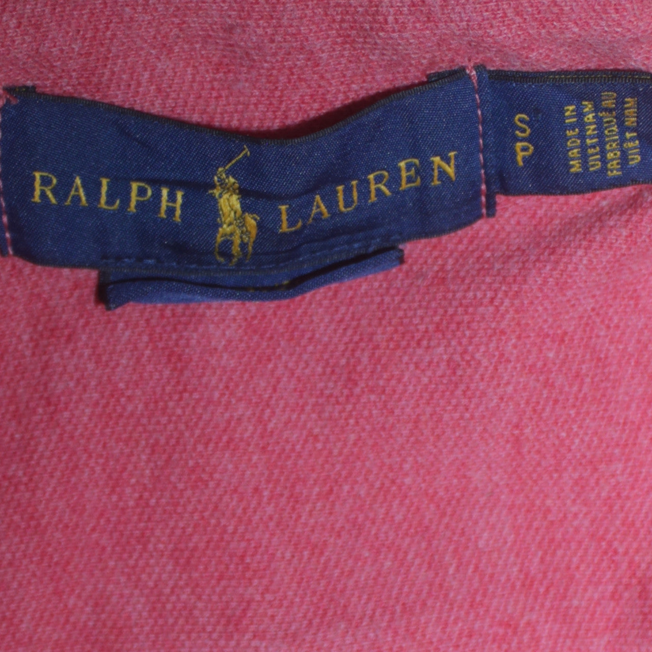 Ralph Lauren Men's Red Cotton Button-Down Shirt Size S Regular Fit