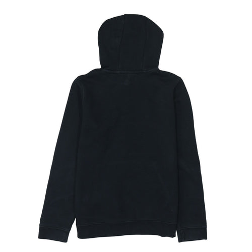 Nike Boys Black XL Pullover Hoodie with Logo and Kangaroo Pocket