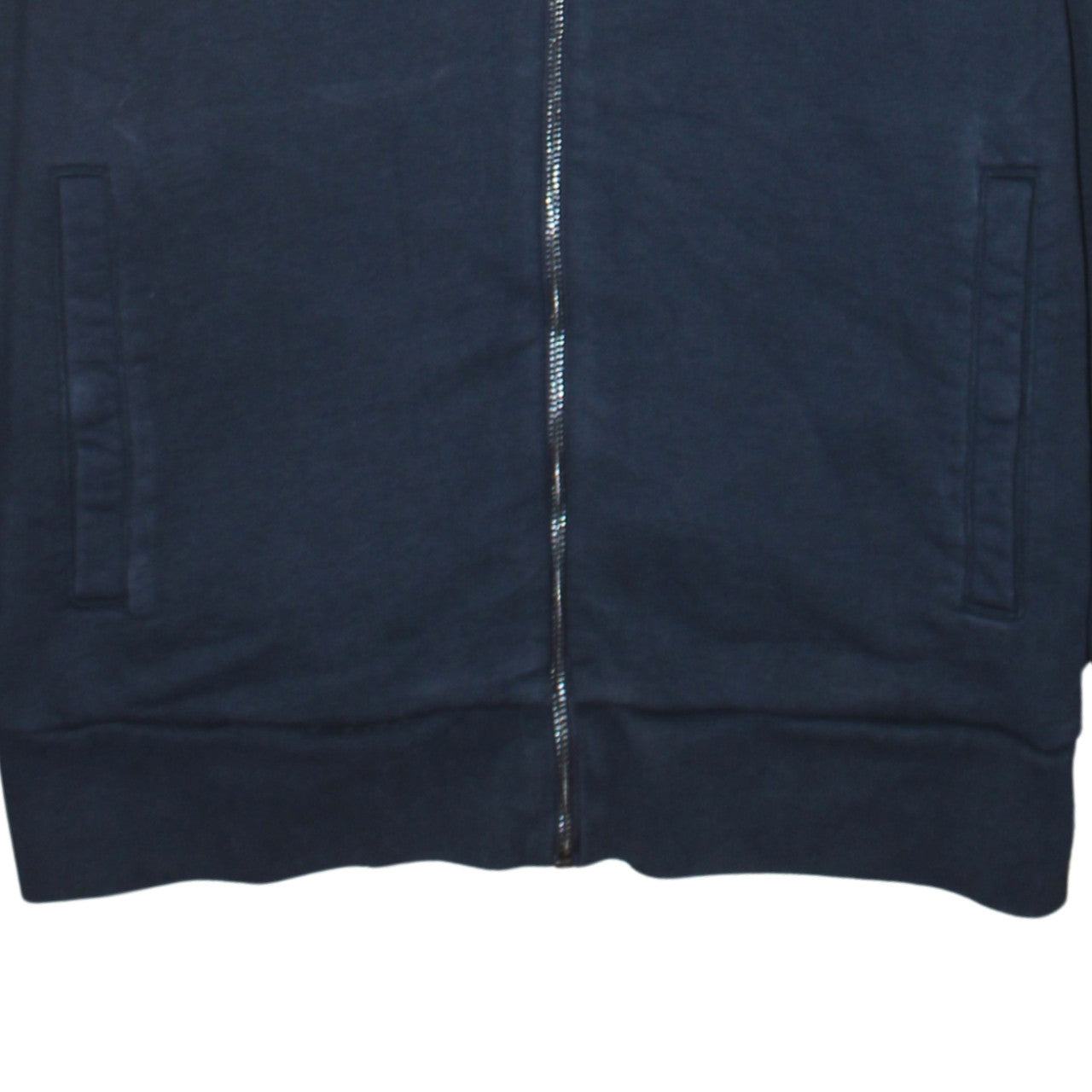 BOSS Men's Blue Full Zip Hoodie Size L Regular Fit