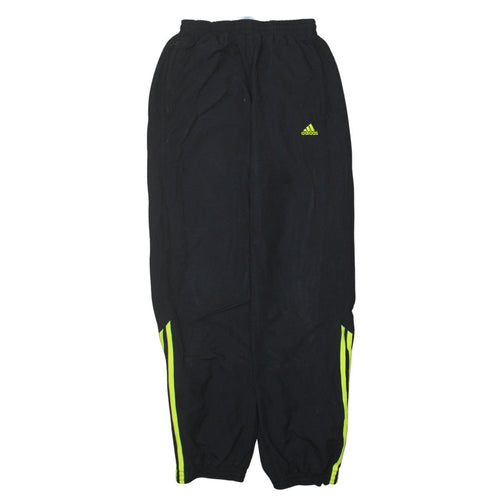 Adidas Boys Black Jogger Trousers 13-14 Years Elastic Waist Sports Pants