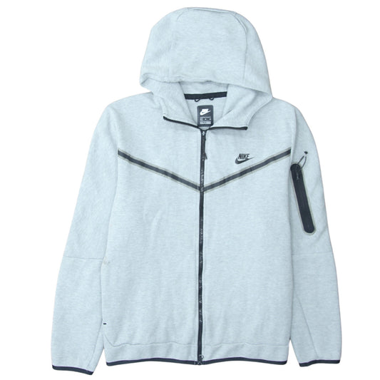 Nike Men's Grey Full Zip Hoodie XL Lightweight Athletic