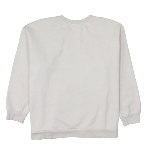 Disney Classics George Women Beige Stitch Sweatshirt XL Crew Neck