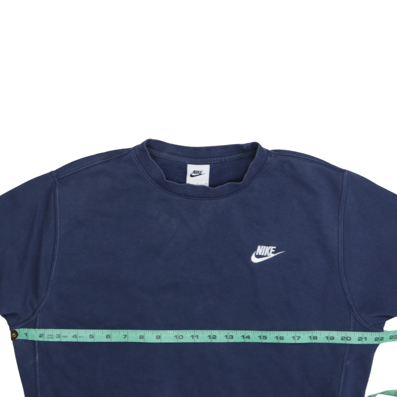 Nike Men's Blue Small Crew Neck Pullover Sweatshirt