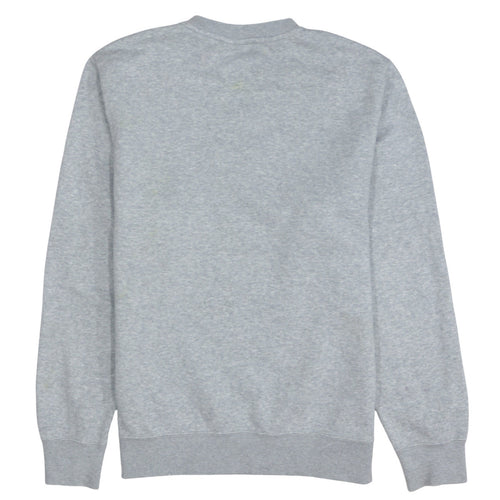 Nike Men's Grey Crew Neck Pullover Sweatshirt Size S